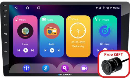 Blaupunkt Keylargo 1010 (2+32) Android Car Player 9' With Reverse Camera