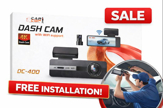 Carcop 4KDashCam DC400 Dual( Front + Rear) 4K+HD