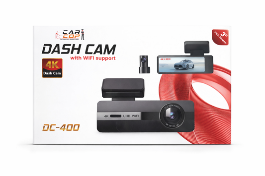 Carcop 4KDashCam DC400 Dual( Front + Rear) 4K+HD